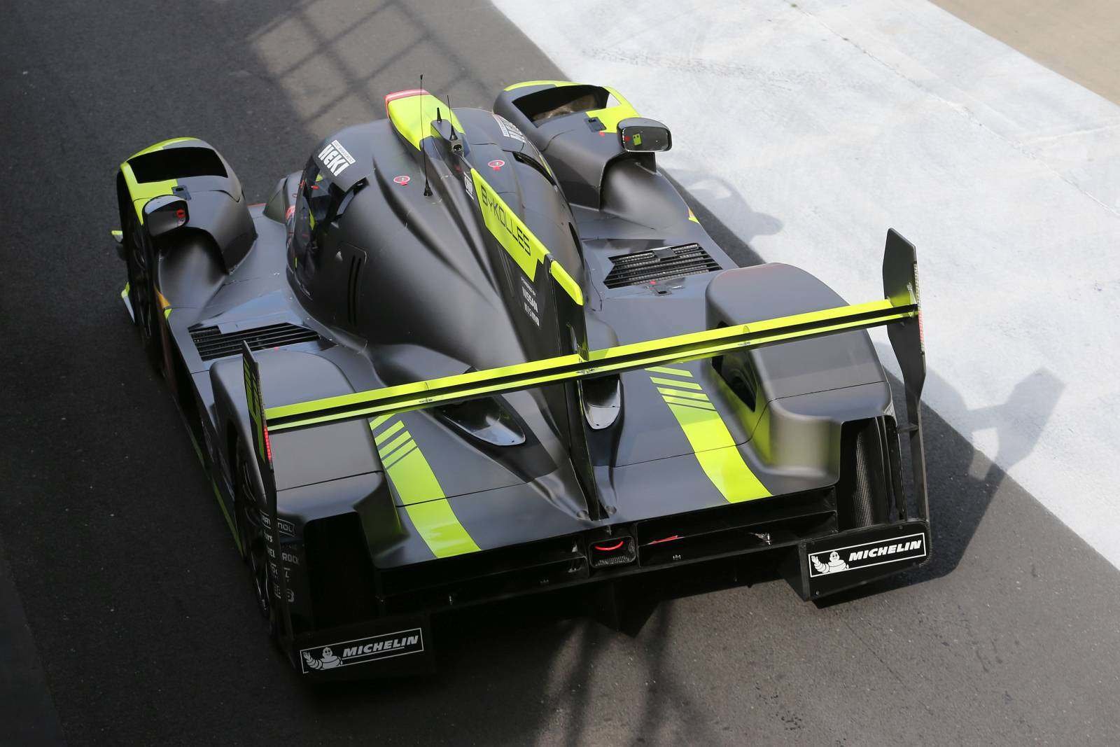 Prototyp LMP soukromého týmu ByKolles racing posádky Olever Webb, James Rossiter, Dominik Kraihamer