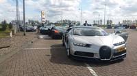 První Bugatti Chiron v Holandsku