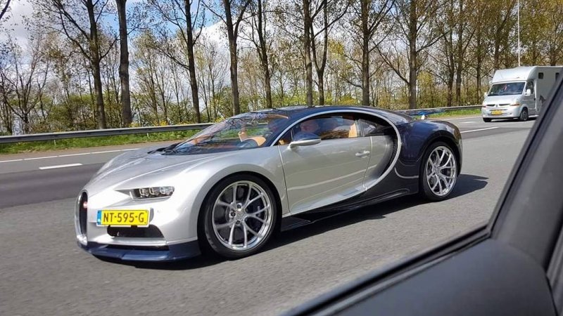 První Bugatti Chiron v Holandsku