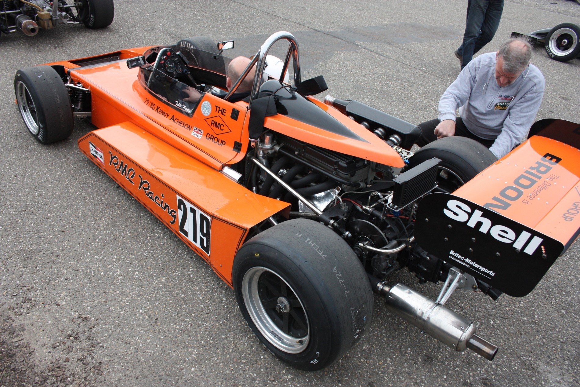 March Formule 3 z roku 1978 pozdějšího pilota F1 Kennyho Achesona.
