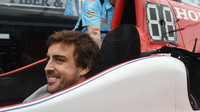 Fernando Alonso na návštěvě v Americe