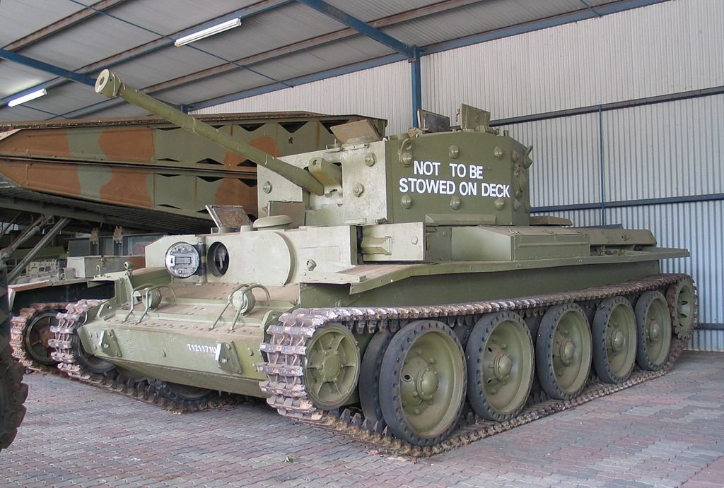 Tank Cromwell v australském tankovém muzeu. Jde o jediný Cromwell zaslaný do Austrálie. (foto:Bukoved)