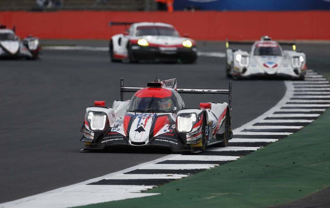 Prototyp LMP2 Oreca07 týmu TDS Racinr s posádkou Francois Perrodo, Emmanuel Collard, Matthieu Vaxiviere