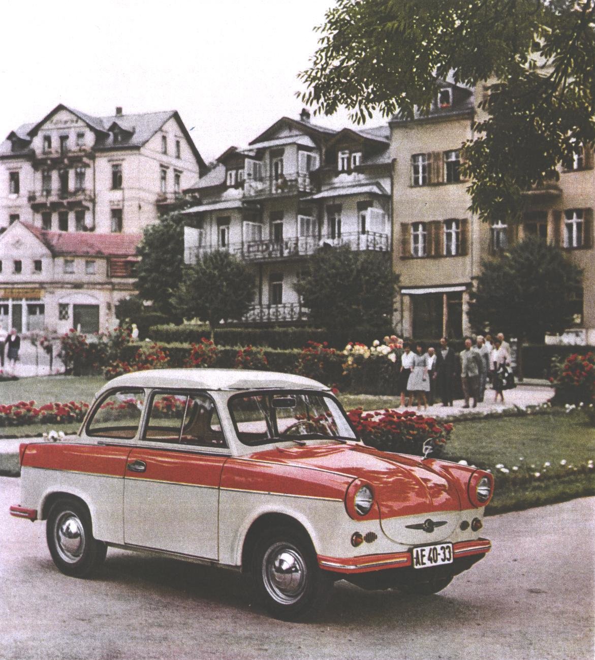 Trabant P50 byl předchůdcem modelu 601