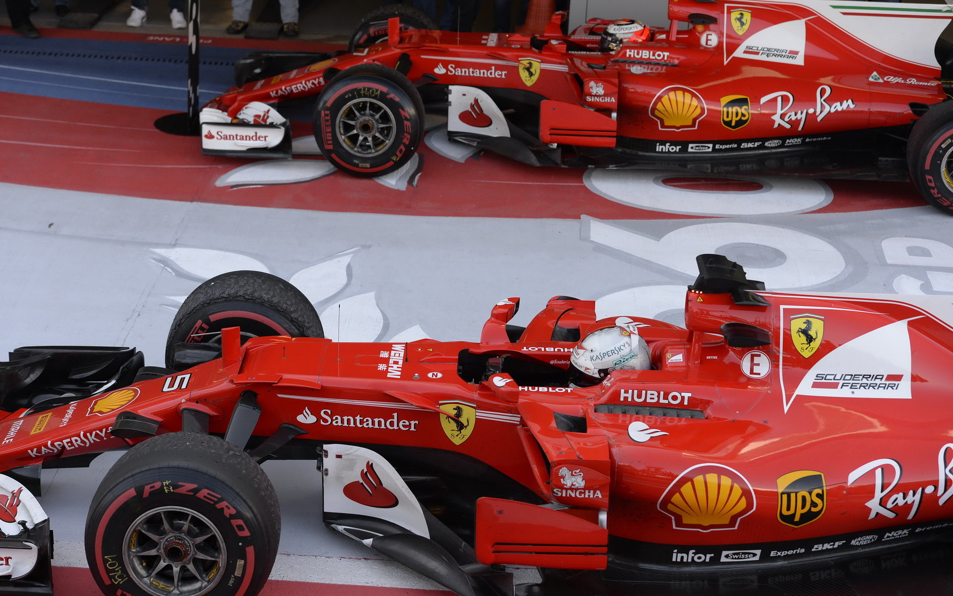 Ferrari je letos zdatným soupeřem Mercedesu v boji o titul