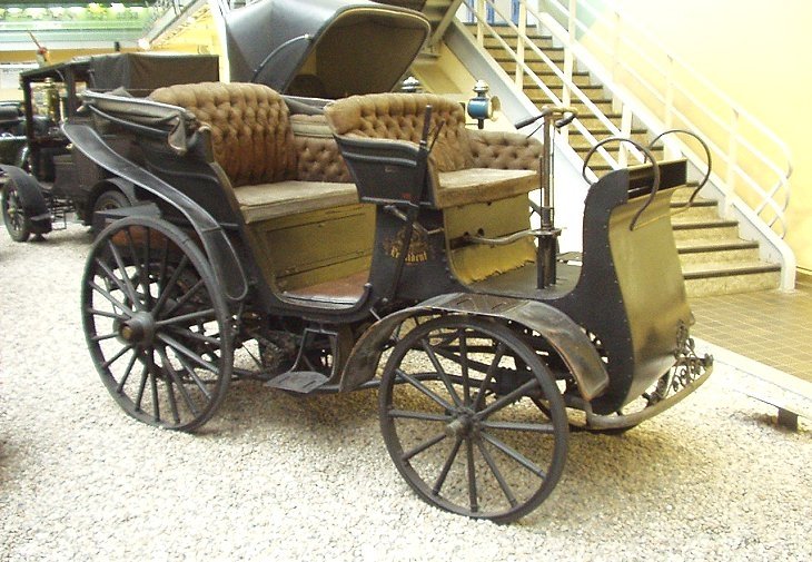 Tatra President, nejstarší automobil na území Česka a střední Evropy, vznikl teprve v roce 1897 (foto:KapitanT)