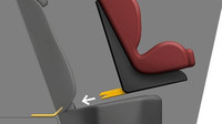Instalace sedačky s kotvením ISOFIX je velice jednoduchá a rychlá. Na první pokus ji zvládne 94% řidičů