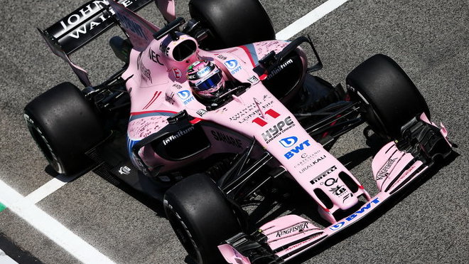 Force India a problémové umístění startovních čísel