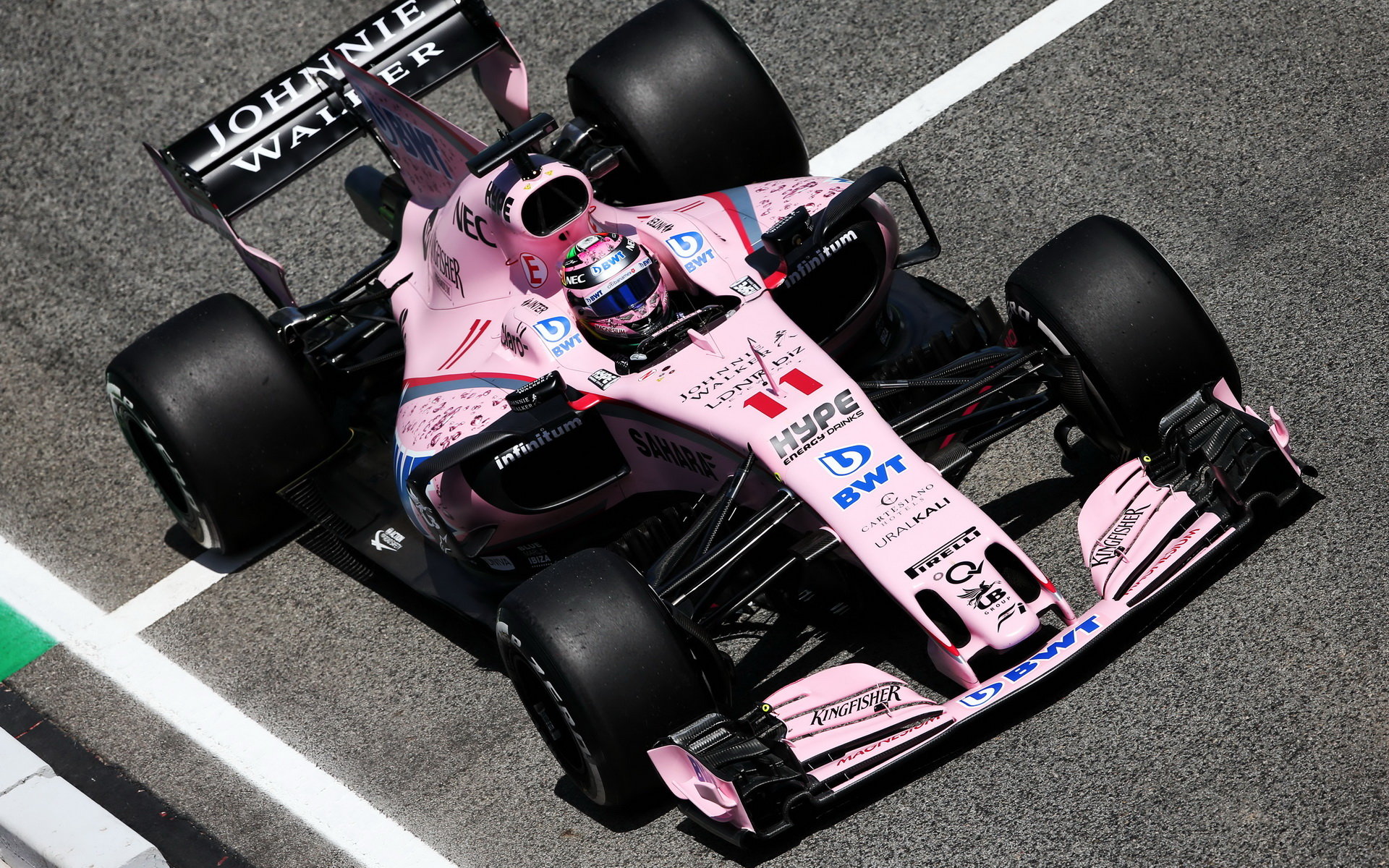 Force India a problémové umístění startovních čísel