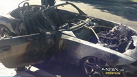 Požár vozu BMW Z4