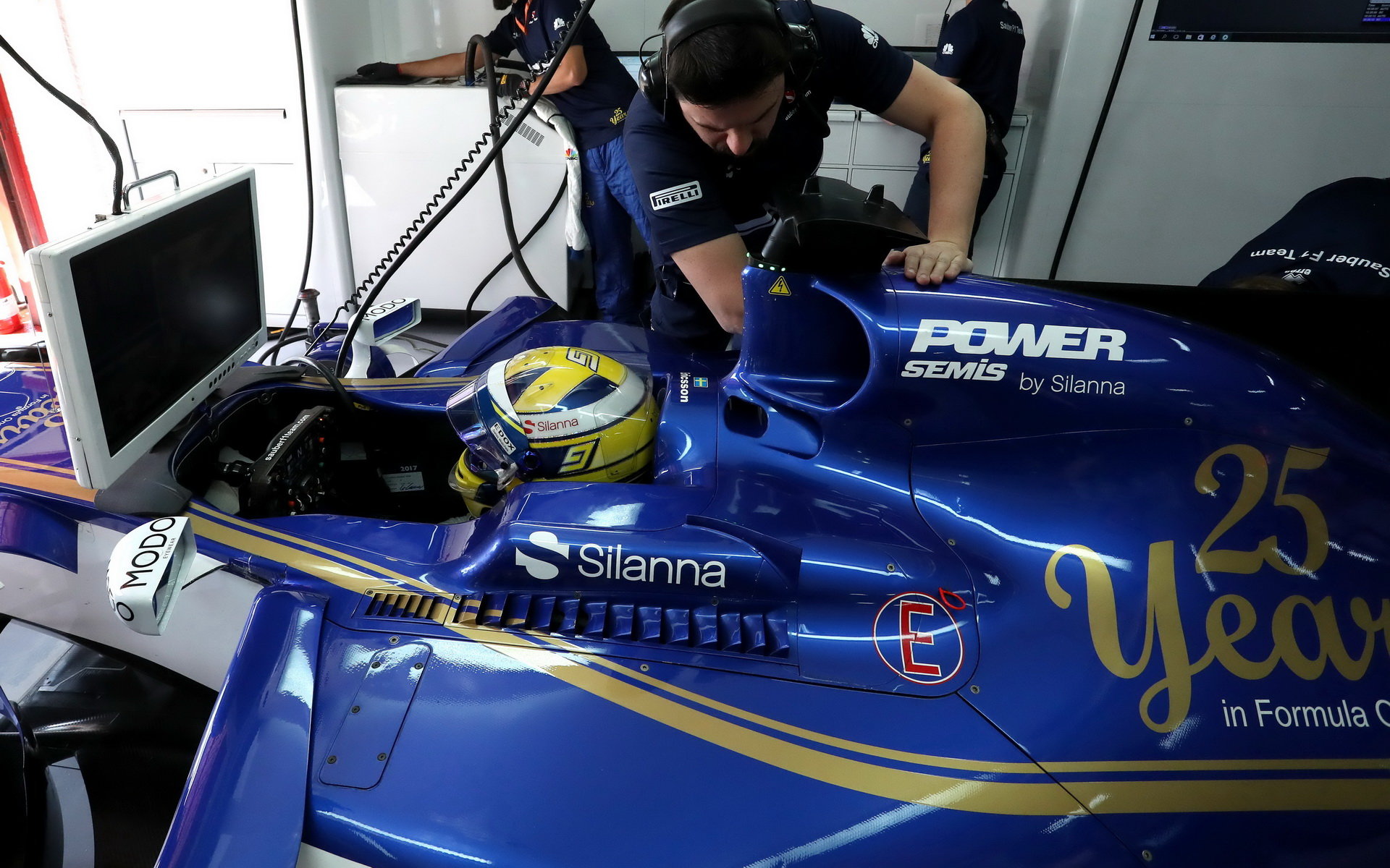 Sauber slaví čtvrt století svého působení v F1