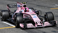 Růžové vozy Force India povezou v Monaku poprvé poselství proti rakovině