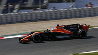 Fernando Alonso v kvalifikaci v Barceloně