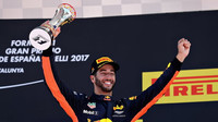 Daniel Ricciardo po závodě v Barceloně