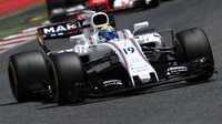 Felipe Massa v závodě v Barceloně