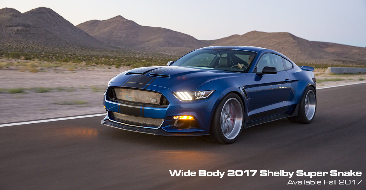 Shelby Widebody 2017 Super Snake Concept