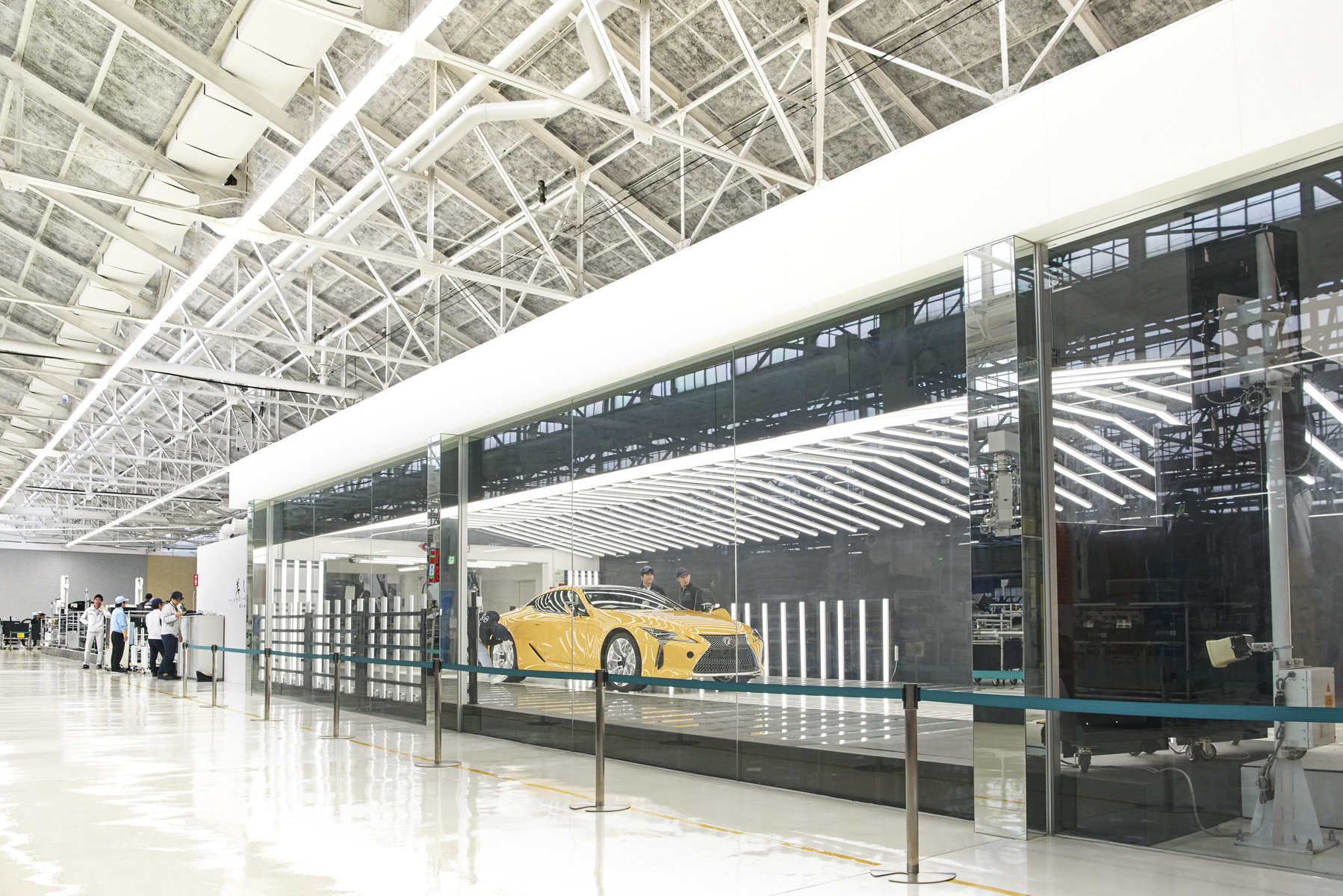Nová továrna automobilky Lexus sloužící k výrobě modelů LC
