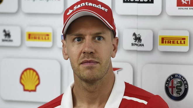 Sebastian Vettel v Monaku