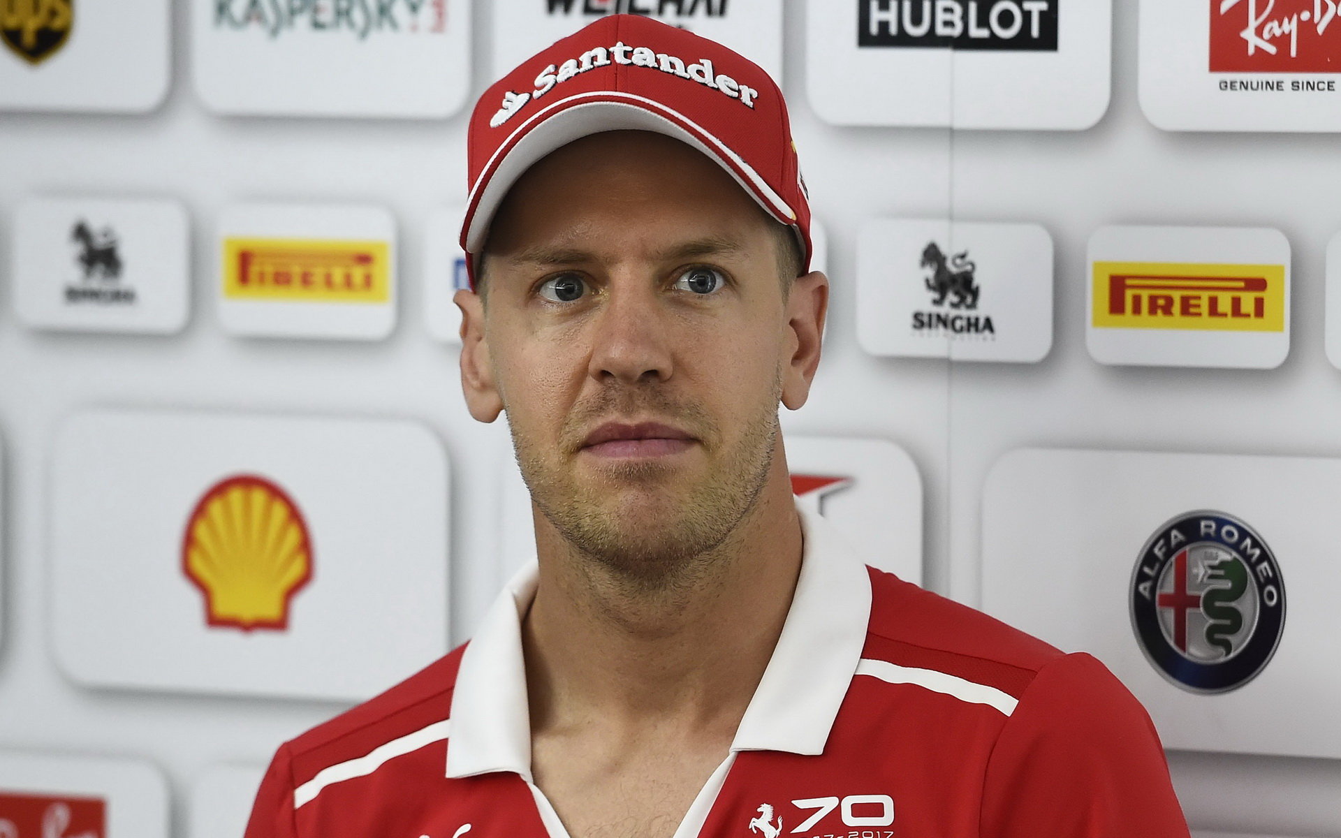 Sebastian Vettel v Monaku