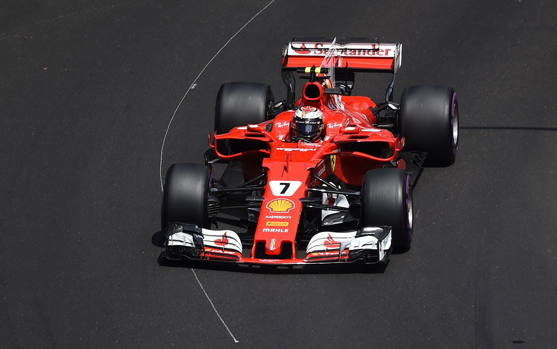 Kimi Räikkönen s Ferrari nejrychlejší