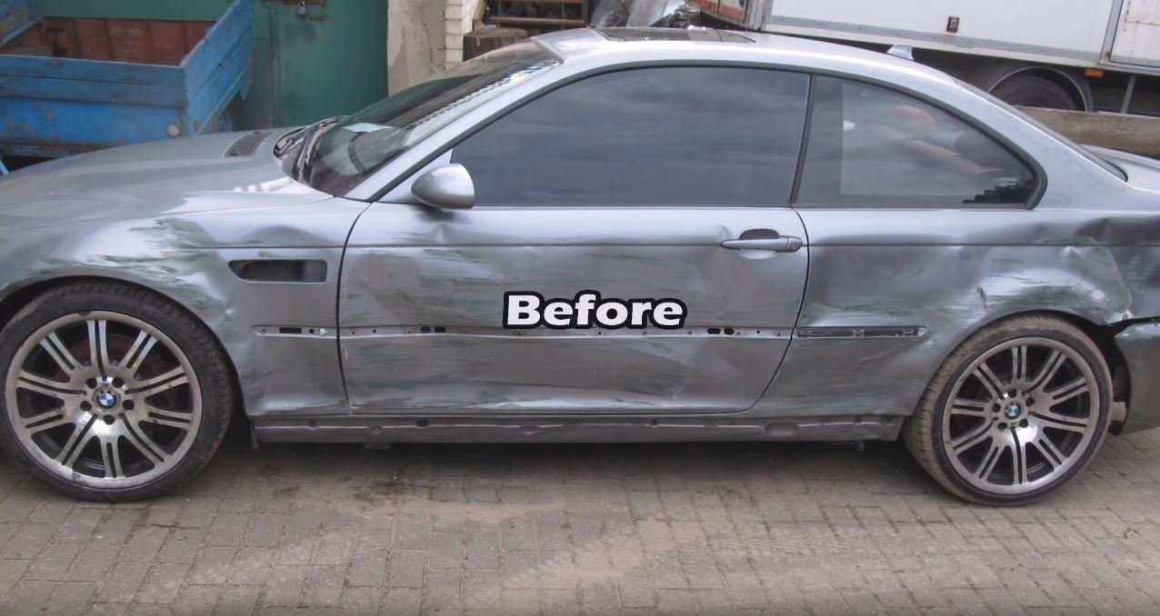 Nabourané BMW M3 prošlo pod rukami mechanika velkou proměnou