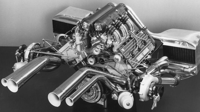Motor Renault Gordini typ EF1 (V6 1500 Turbo)