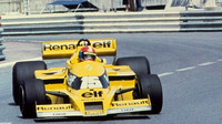 MEZI SVODIDLY MONTE CARLA - Renault RS01 při GP Monaka 1978, za volantem Jean-Pierre Jabouille