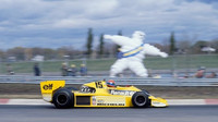 Renault RS01 při GP Kanady 1978, za volantem Jean-Pierre Jabouille