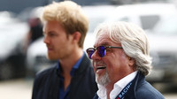 Williams v Silverstone oslavil 40. výročí, na snímku Keke a Nico Rosbergovi