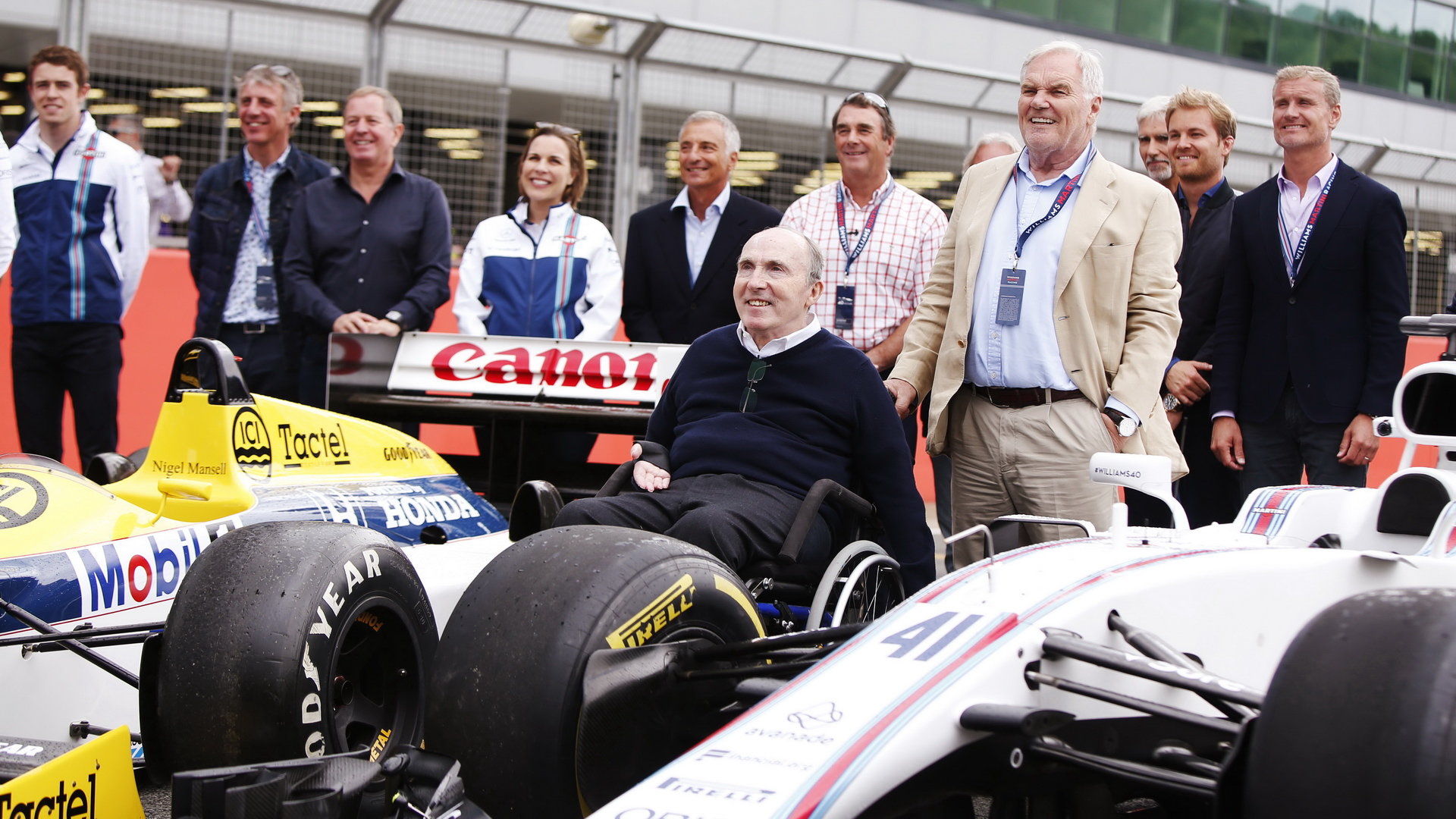 Williams v Silverstone oslavil poněkud zavádějící 40. výročí