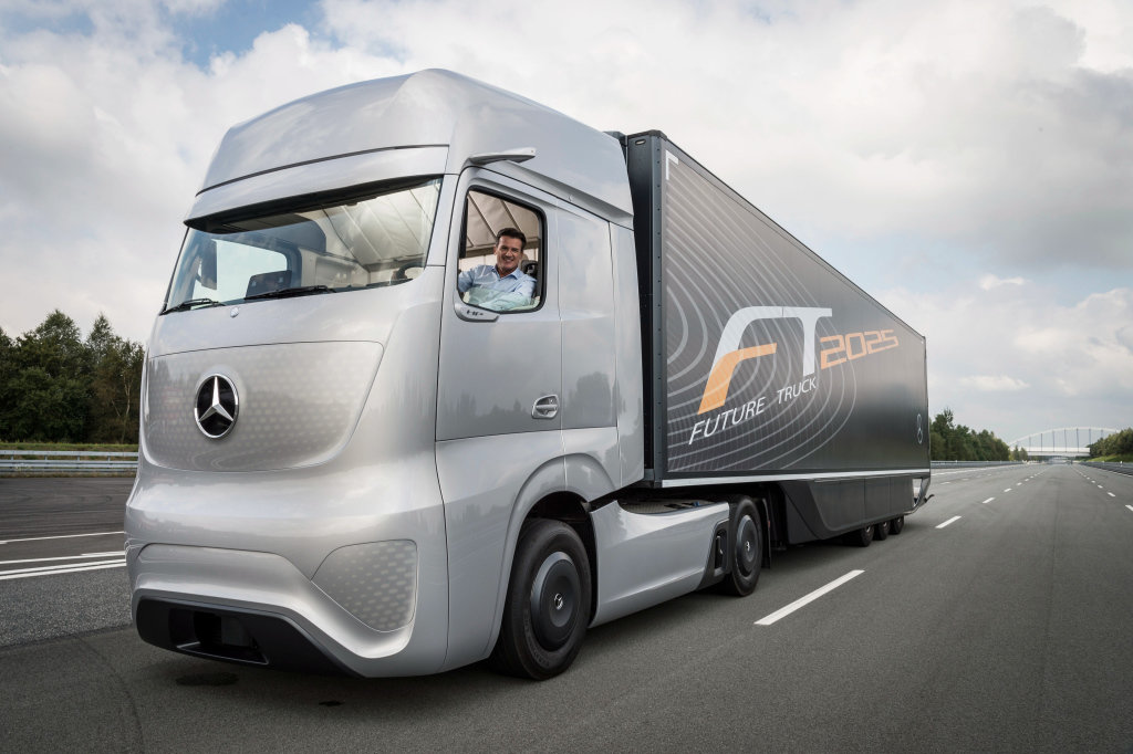 Koncept Mercedes-Benz Future Truck 2025