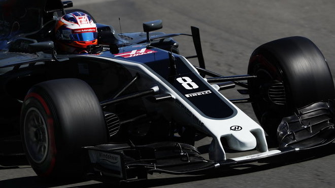 Romain Grosjean označil za lepší brzdy Carbone Industrie