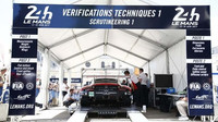 Technická přejímka v Le Mans 2017
