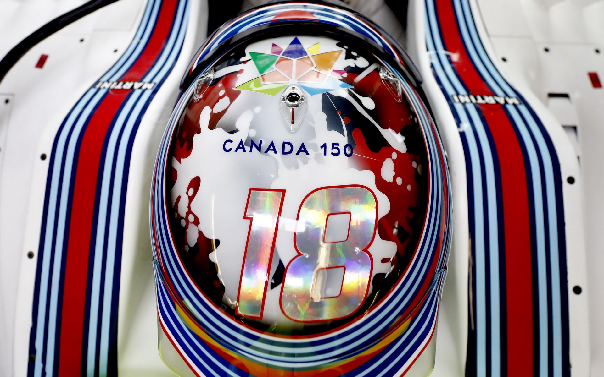 Lance Stroll a jeho speciální design pro domácí závod v Kanadě