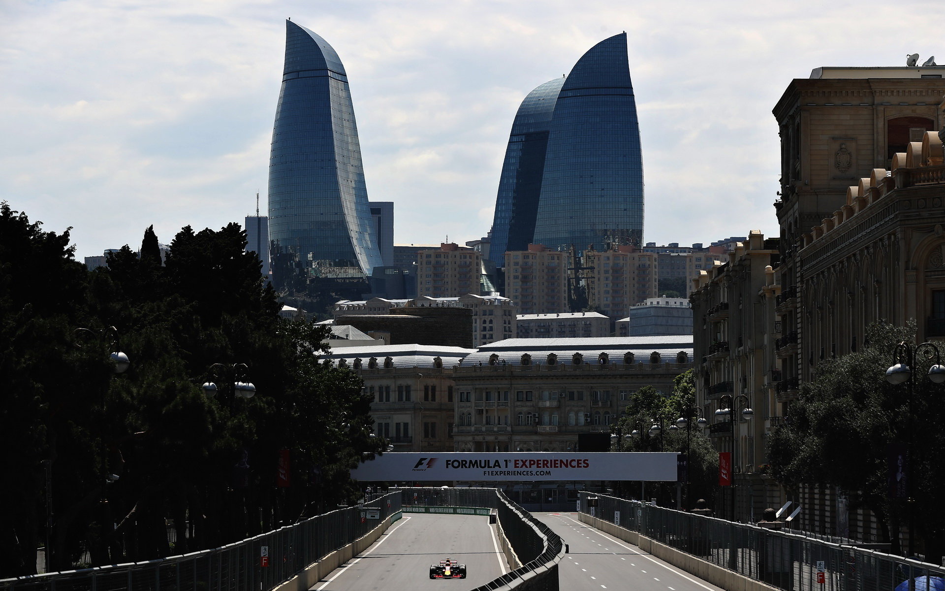 Trénink v Baku