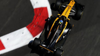 Jolyon Palmer při trénnku v Baku