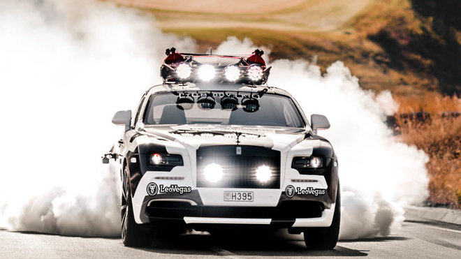 Rolls-Royce Wraith upravený pro Jona Olssona