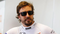 Fernando Alonso při pátečním tréninku v Rakousku