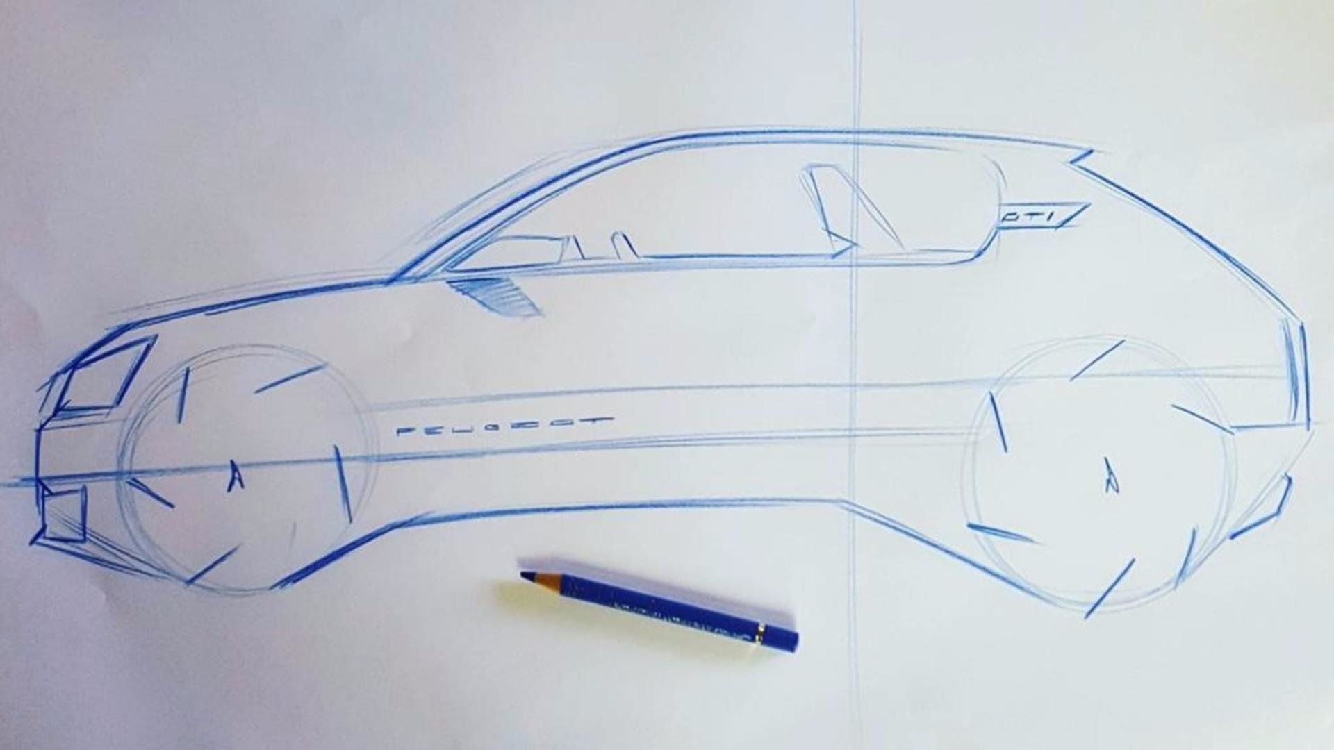 Designový koncept Peugeot 205 GTI