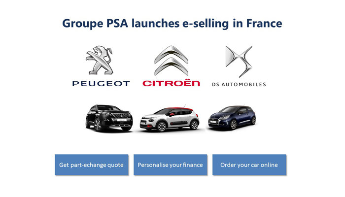 Skupina PSA spouští prodej vozidel přes internet. Prozatím však pouze ve Francii
