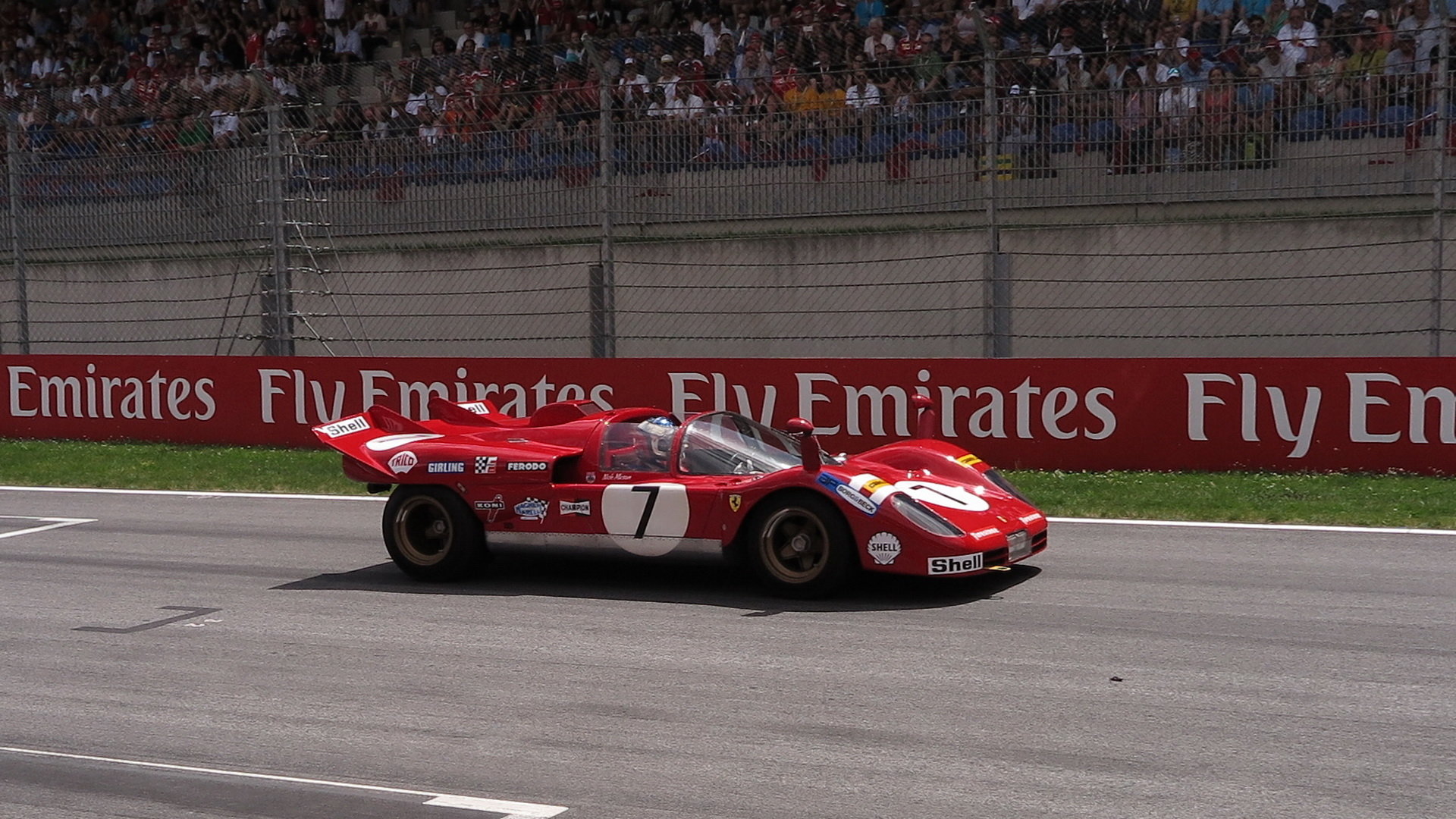 Závod historických vozů před GP Rakouska 2017 - Ferrari 512 S
