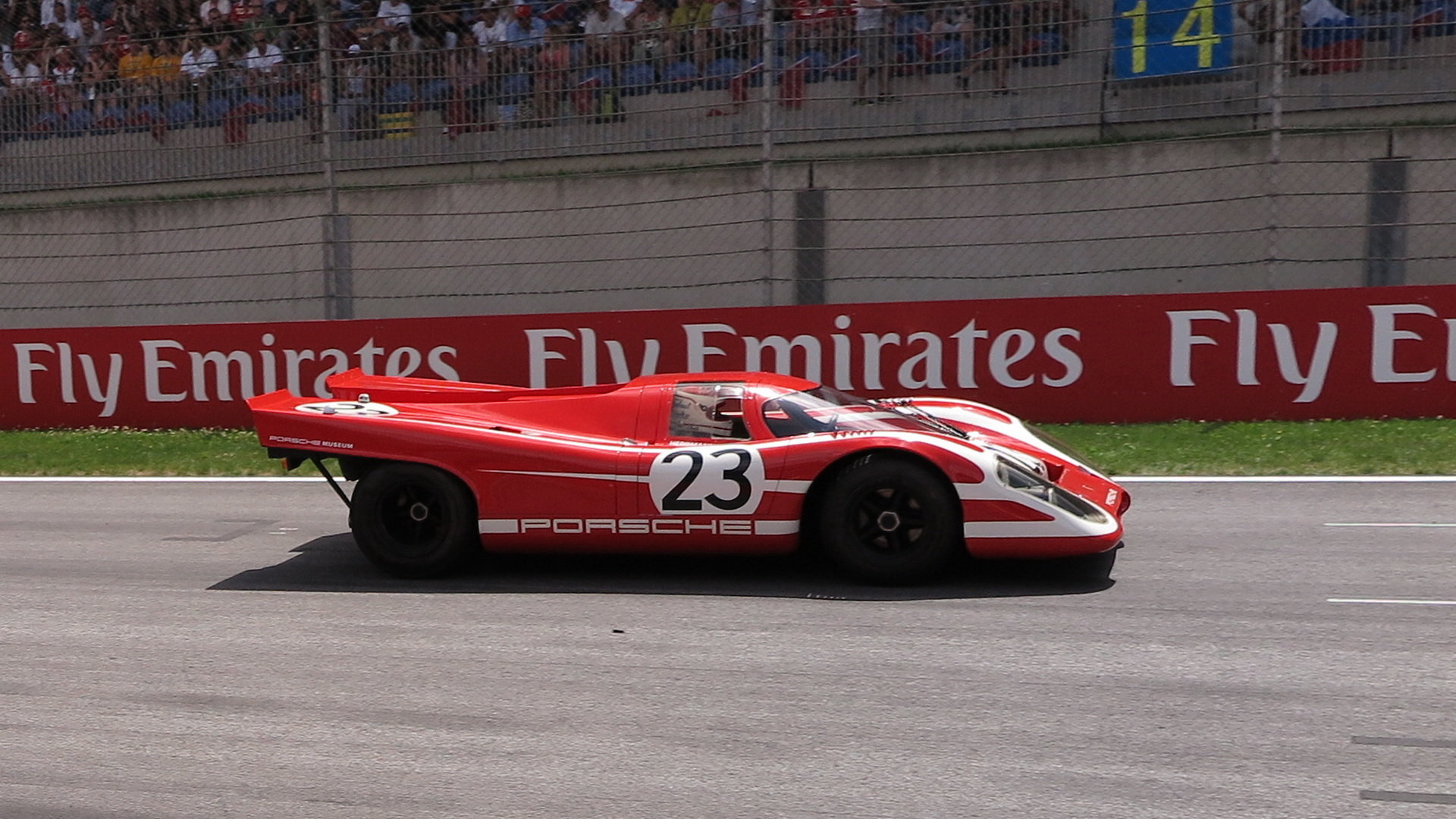 Závod historických vozů před GP Rakouska 2017 - Porsche 917