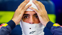 Carlos Sainz při tréninku v Maďarsku