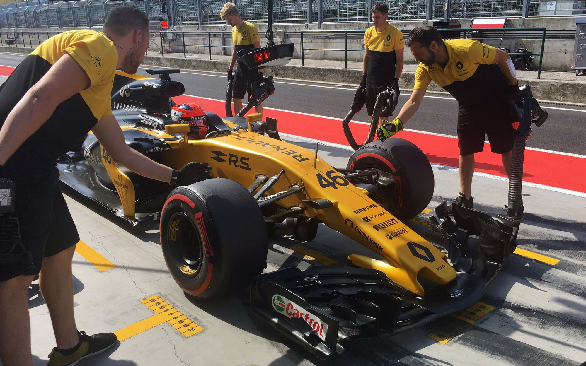 Renault oceňuje výbornou zpětnou vazbu Roberta Kubicy