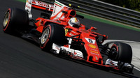 Sebastian Vettel testuje v Maďarsku