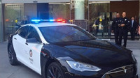 Tesla Model S ve službách LAPD