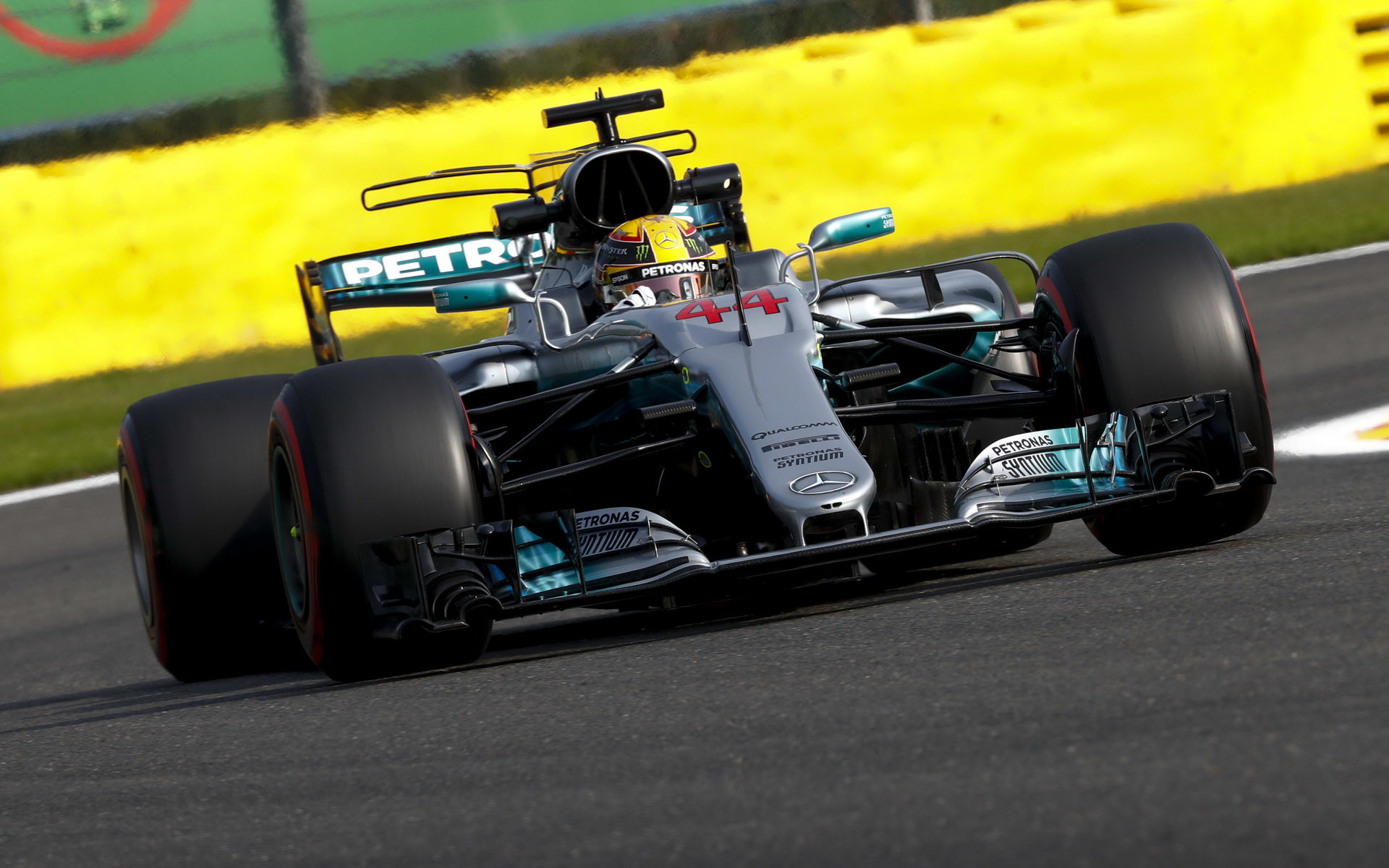 Lewis Hamilton s Mercedesem F1 W08 EQ Power+