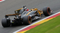 Nico Hülkenberg při tréninku v Belgii