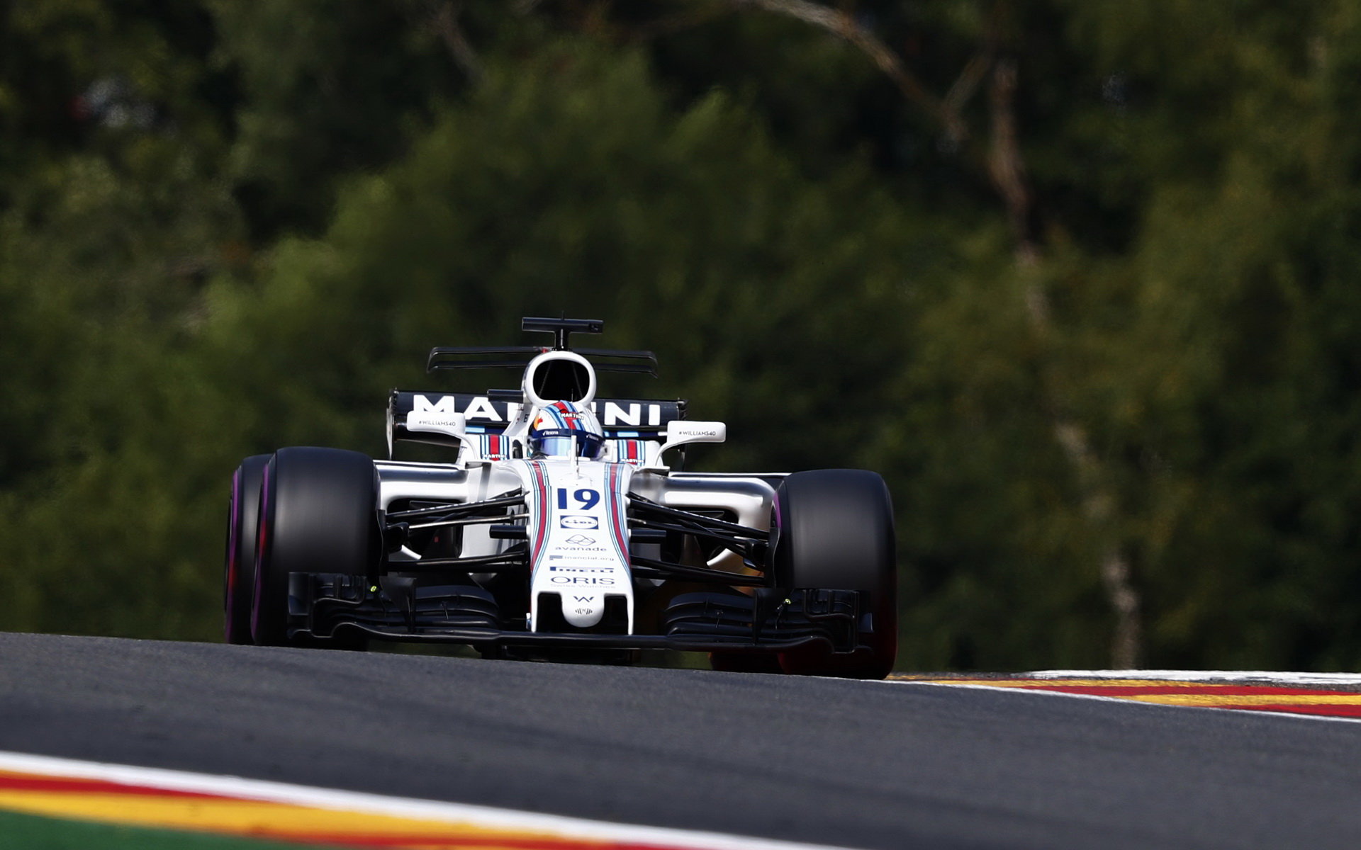 Felipe Massa v kvalifikaci v Belgii