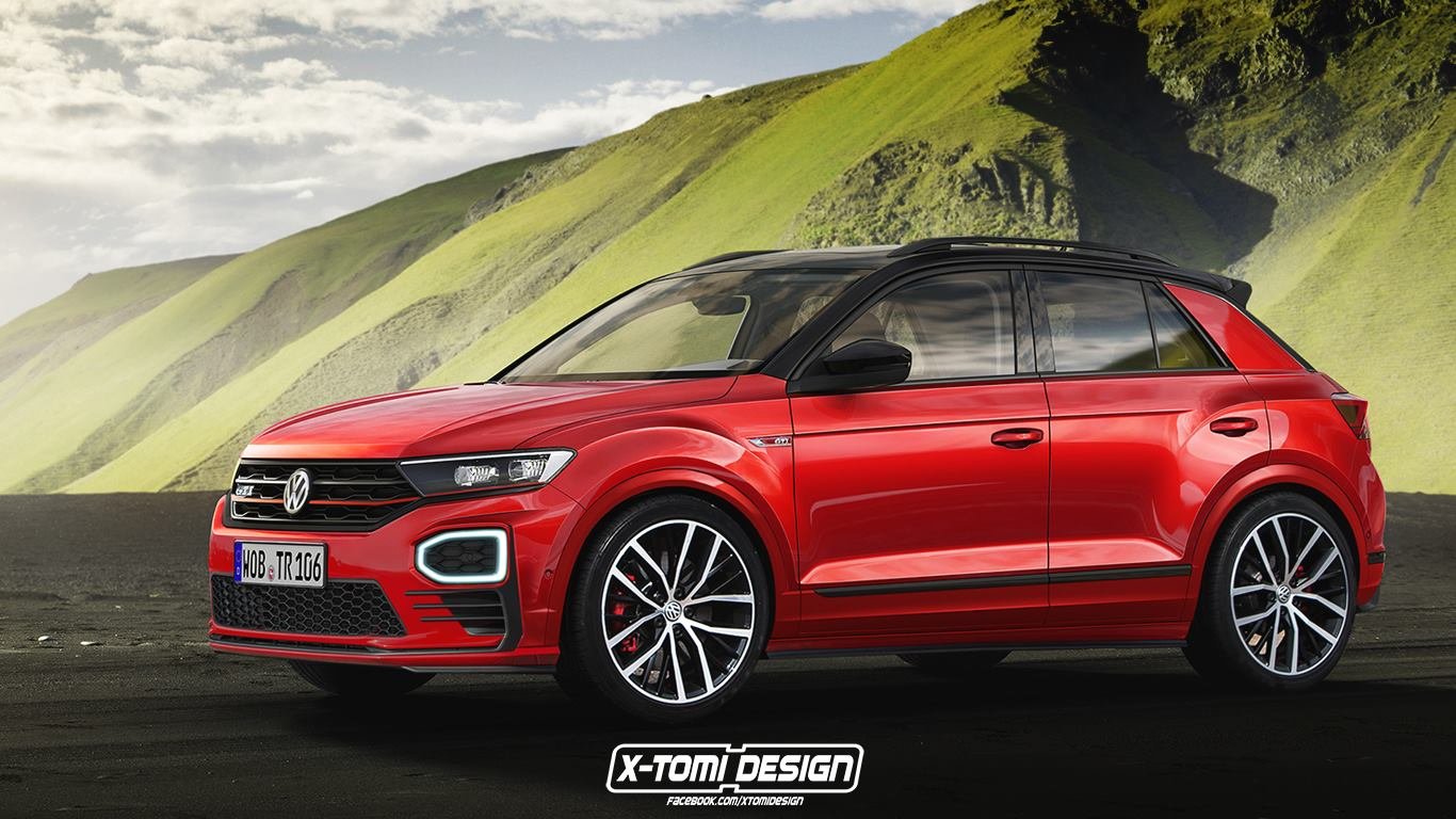 Ilustrační fotografie - Volkswagen T-Roc GTI v podání X-Tomi Design